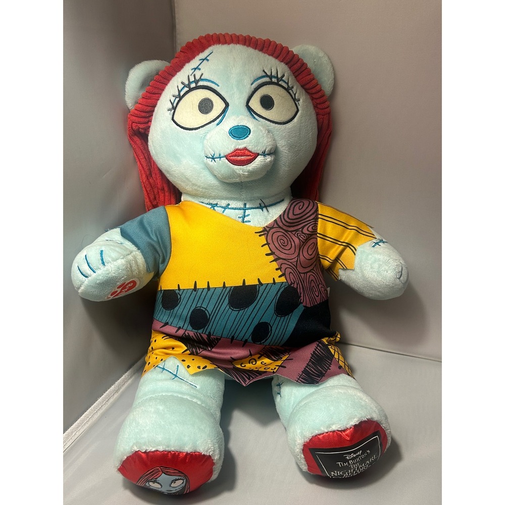 Build-A-Bear Sally Nightmare Before Christmas Plush Disney Tim Burton Patchwork